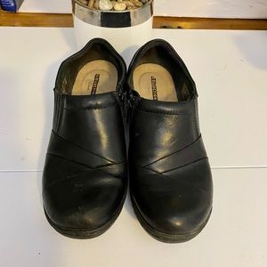 Clark black shoes